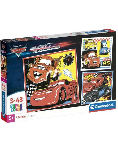 Puzzle Cars Disney 3x48pzs