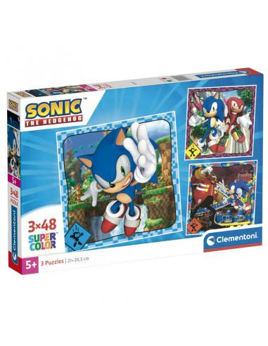 Puzzle Sonic 3x48pzs