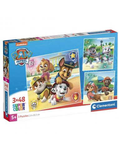 Puzzle 3 x 48 Patrulla Canina