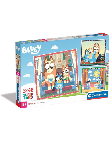 Puzzle 3x48 Square Bluey