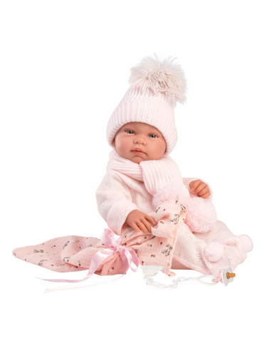 TINA 43 CM TOQUILLA BAMBI ROSA