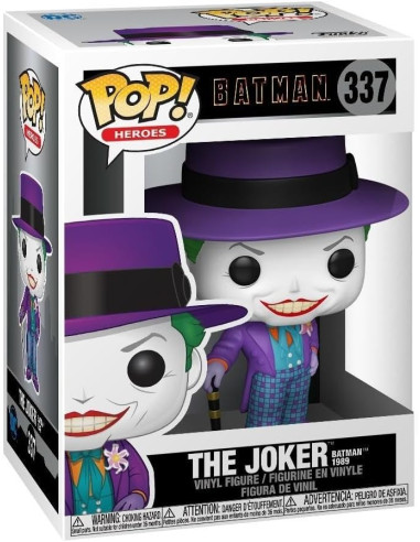 Funko Pop! Heroes: DC Batman 1989 - The Joker with Hat