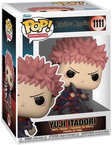 Funko Pop! Animation: Jujutsu Kaisen - Yuji Itadori - Brilla en la Oscuridad