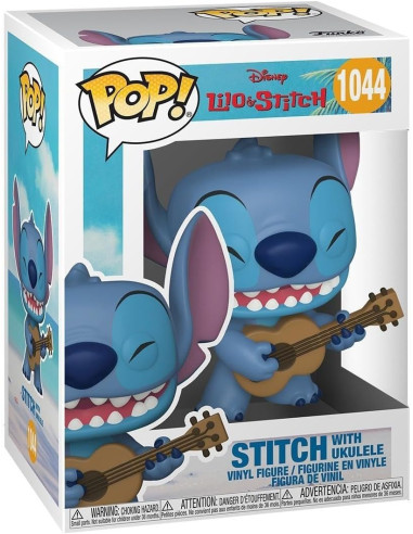 Funko Pop! Disney: Stitch with Ukulele - Lilo and Stitch