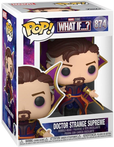 Funko POP! Marvel: - What If– Doctor Strange Supreme - Marvel What If