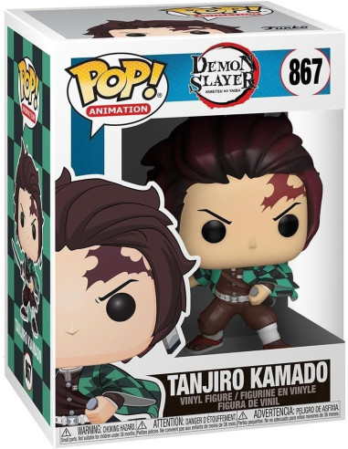 Funko Pop! Animation: Demon Slayer - Tanjiro Kamado - Guardianes de la Noche