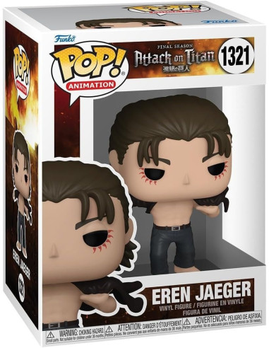 Funko Pop! Animation: Aot - Eren Jaeger Jeager - Attack On Titan