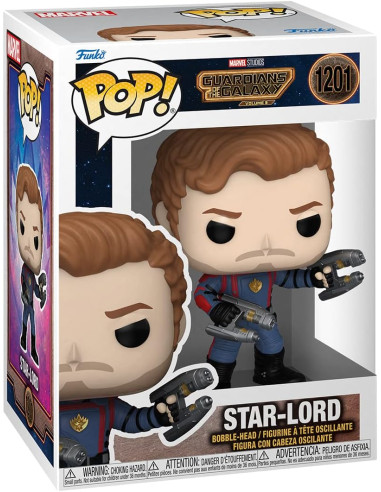 Funko Pop! Vinyl: Marvel - Guardianes de la Galaxia 3 - Star-Lord