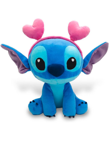 Peluche Stitch Love Corazones 25 cm