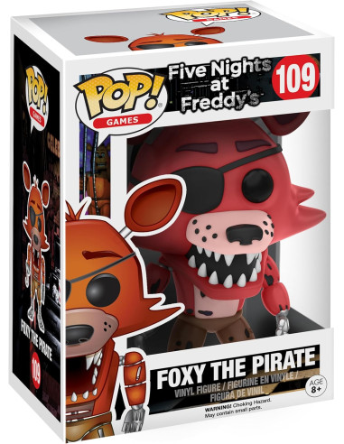 Funko POP! Games: Five Nights At Freddy´s (FNAF) - Foxy The Pirate