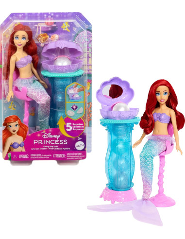 Disney Princesas Ariel con tocador desplegable