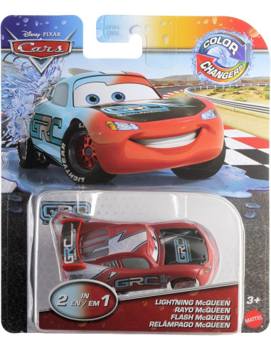 Disney Pixar Cars Color Changer Lightning McQueen 1:55 Scale