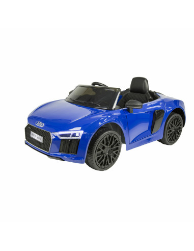 Coche Eléctrico para Niños RunRunToys Audi R8 Azul 12V