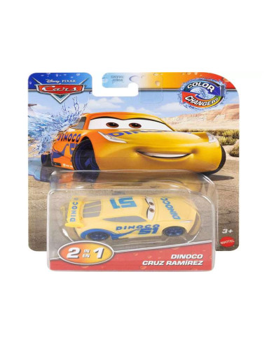 Disney and Pixar Cars Color Changer Collection Dinoco Cruz Ramirez