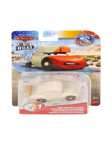 Disney and Pixar Cars on the Road Color Changer Cave Lightning McQueen Vehiculo