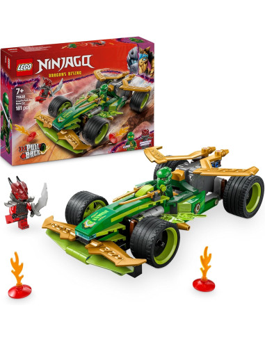 LEGO Ninjago Coche de Carreras con Motor de Carga Manual de Lloyd