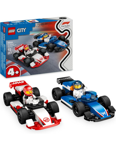 LEGO City Coches de F1 Williams Racing y Haas F1