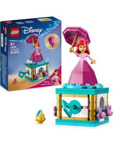 LEGO | Disney Princess Ariel Bailarina y Mini Muñeca de la Sirenita