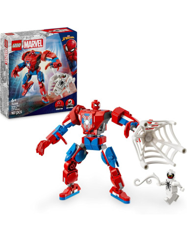 LEGO Marvel Armadura Robótica de Spider-Man vs. el Anti-Venom