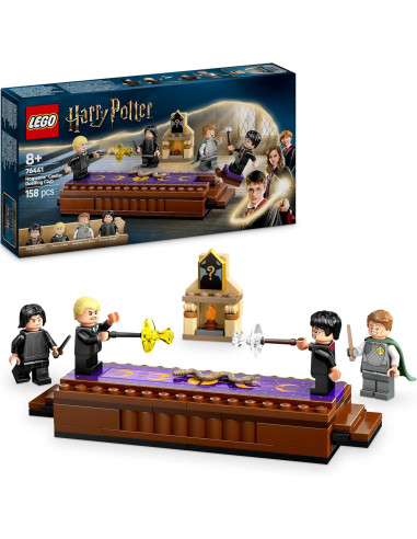 LEGO Harry Potter Castillo de Hogwarts: Club de Duelo Juguete con 4 Minifiguras