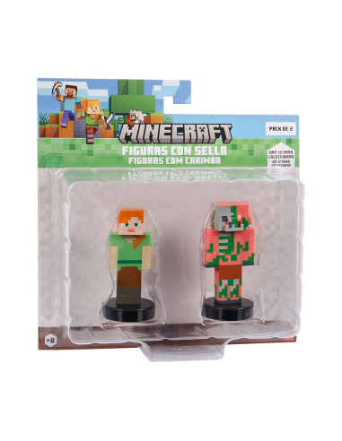 Minecraft Figura Pack de 2 Sdo. en Blíster