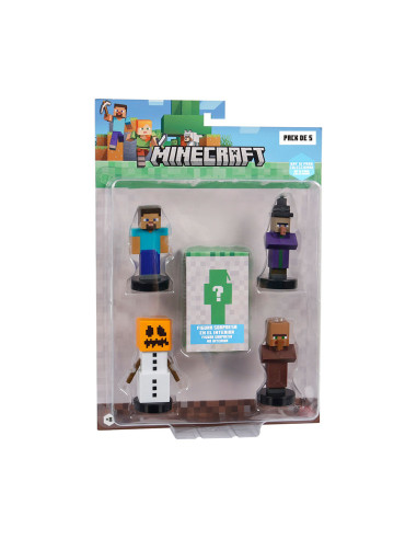 Minecraft Figura Pack de 5 Sdo. en Blíster