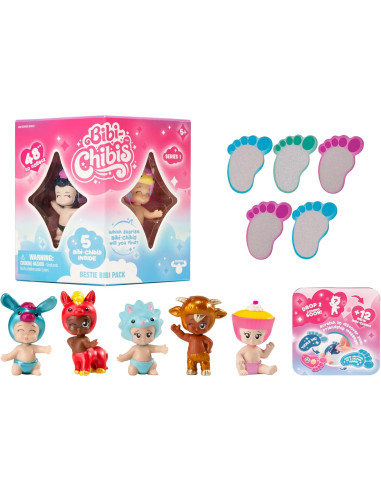 Bibi-Chibis Pack de 5 Figuras