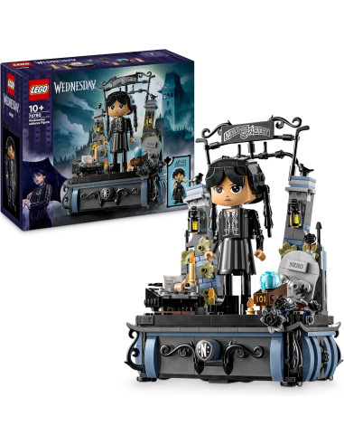 LEGO Miércoles Figura de Miércoles Addams de Juguete