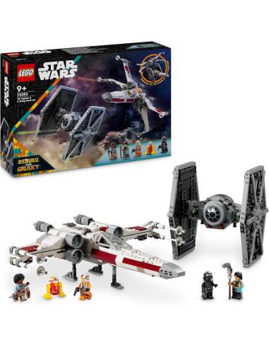 LEGO Star Wars Caza TIE y Ala-X Fusionados Maqueta de Cazas Estelares