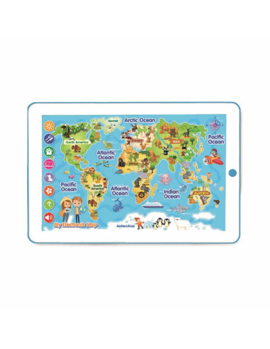 Mapa Mundo Interactivo Infant Planet con Sonido