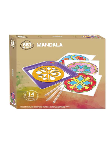 Set de Arte Mandala - Art Planet