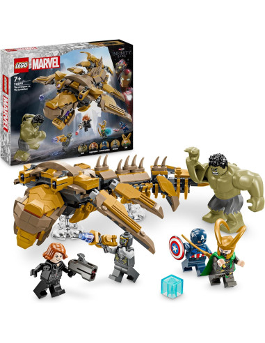 LEGO Marvel Vengadores vs. Leviatán Juguete de Superhéroes