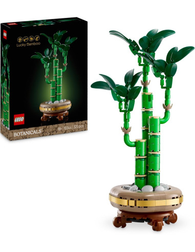 LEGO Botanical Bambú de la Suerte Planta Artificial de Interior