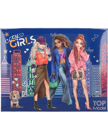 TOPModel City Girls - Caja de papelería