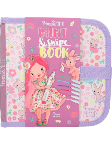 Princess Mimi - Libro para Pintar y Deslizar