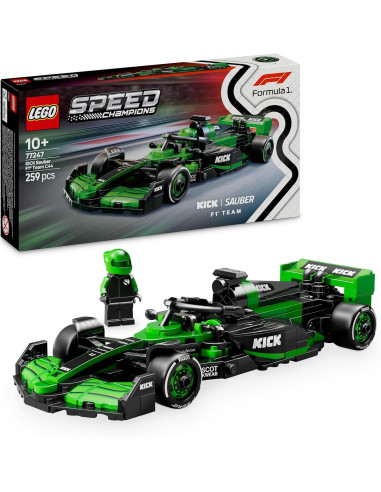 LEGO Speed Champions Coche de Carreras Kick Sauber F1 Team C44