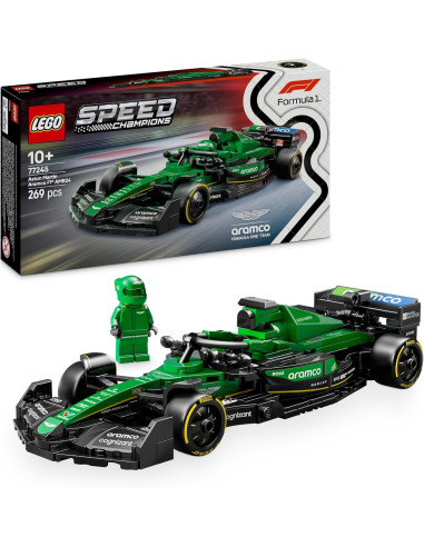 LEGO Speed Champions Coche de Carreras Aston Martin Aramco F1 AMR24