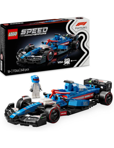 LEGO Speed Champions Coche de Carreras Visa Cash App RB VCARB 01 F1